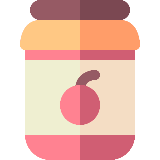 Jam jar jam jar breakfast food icon Jam jar jam jar breakfast food icon