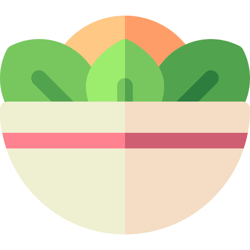 Salad vegetables salad vegetarian icon