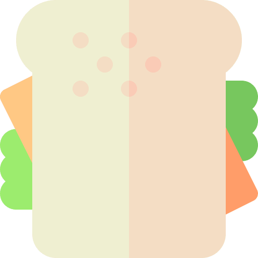 Sandwich food and restaurant lunch meal icon Sandwich food and restaurant lunch meal icon