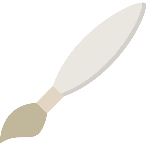 Paint brush brush art and design paint brush icon