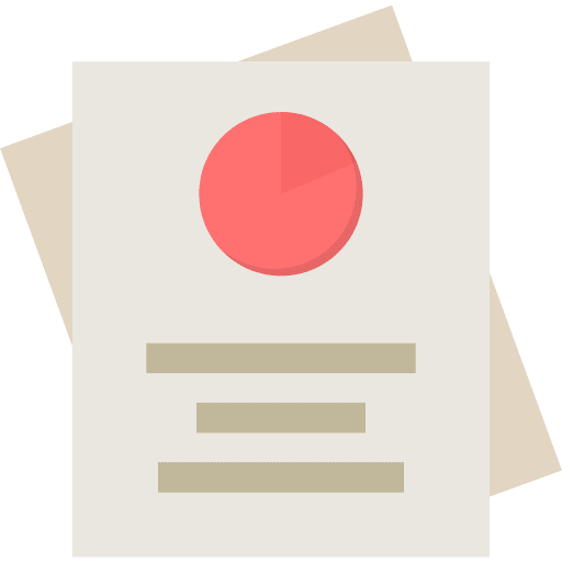 Business report marketing business and finance pie chart icon Business report marketing business and finance pie chart icon