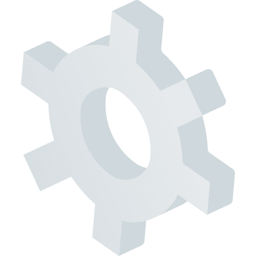 Gear configuration tools empty set icon