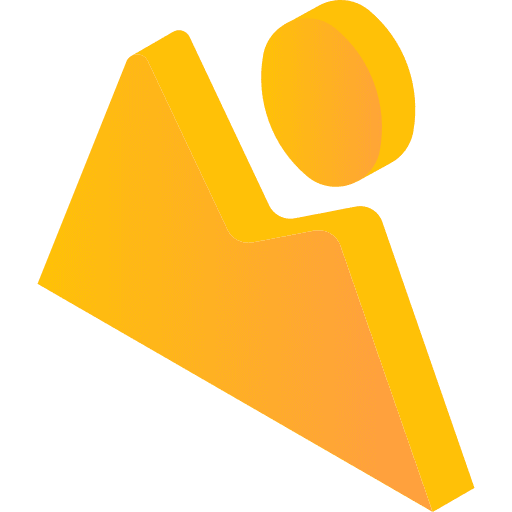 Photo image placeholder landscape thumbnail icon