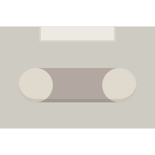 Tape magnetic record video tape icon Tape magnetic record video tape icon