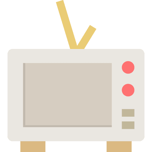 Television technology old tv television icon Television technology old tv television icon