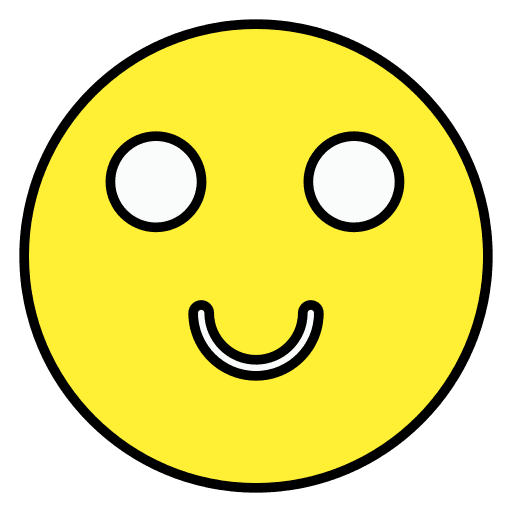 Cute face emotion emoji icon Cute face emotion emoji icon