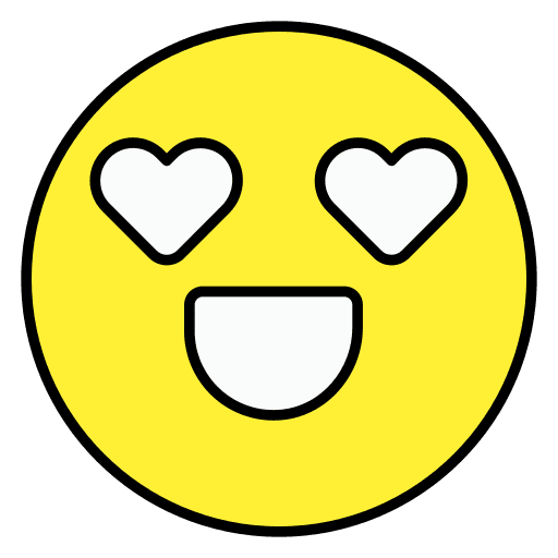 Emoji fall in love eyes loving icon Emoji fall in love eyes loving icon