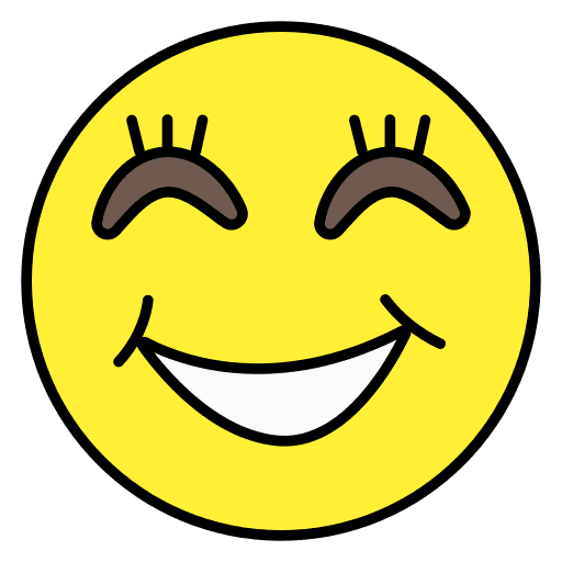Happy emoticons smiley happy icon