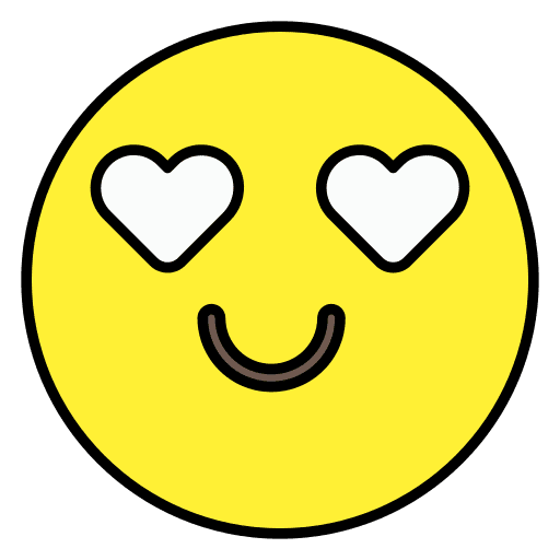 Heart eyes heart eyes smiling emoticons icon Heart eyes heart eyes smiling emoticons icon