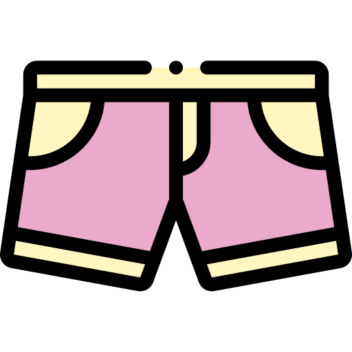 Shorts clothes pants trousers icon