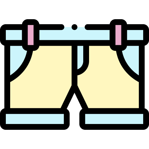 Shorts clothing men shorts icon