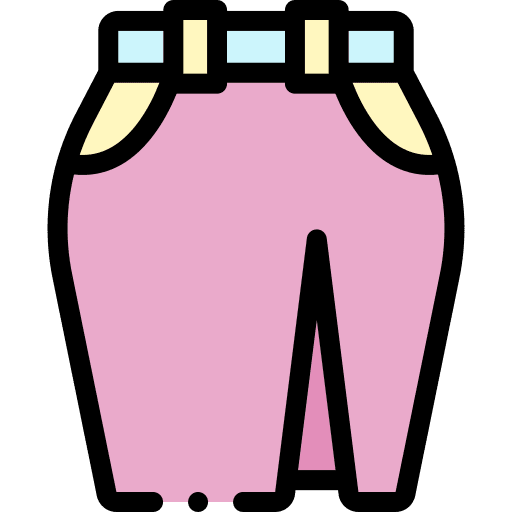 Skirt female skirt fashion garment icon