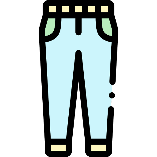 Trousers fashion garment pants icon