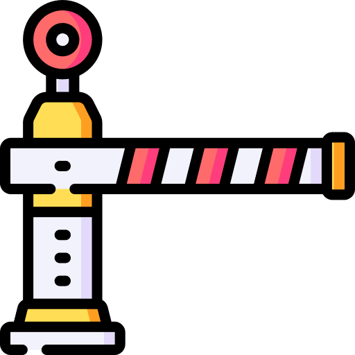 Barrier barrier parking barrier access icon Barrier barrier parking barrier access icon