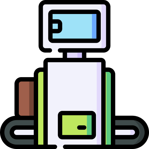 Luggage travel airport bag icon Luggage travel airport bag icon