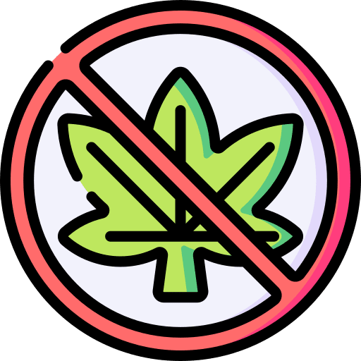 No drugs forbidden prohibition no drugs icon No drugs forbidden prohibition no drugs icon
