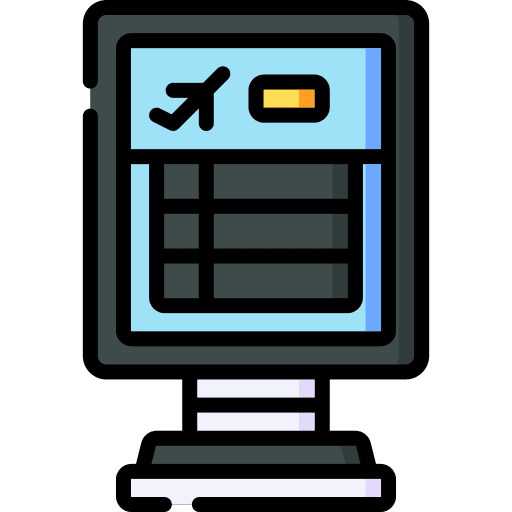 Schedule time plane clock icon Schedule time plane clock icon