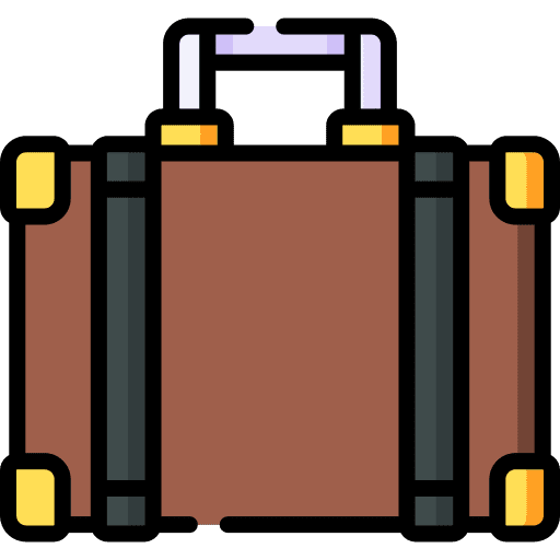 Suitcase bag ui briefcase icon Suitcase bag ui briefcase icon