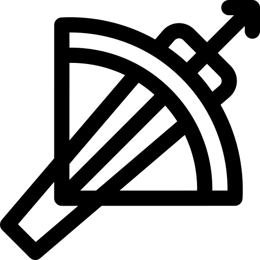 Crossbow crossbow sports and competition arrow icon Crossbow crossbow sports and competition arrow icon