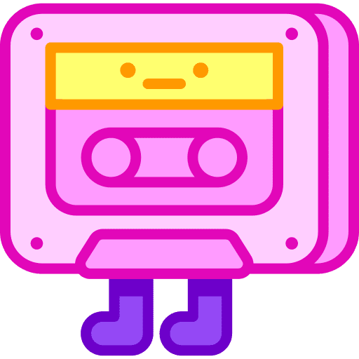 Cassette electronics tape radio icon