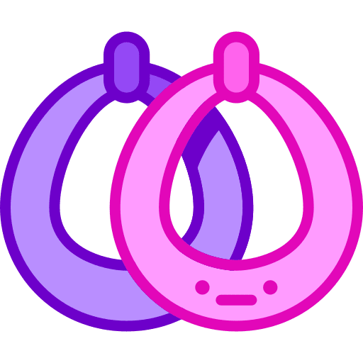 Earrings fashion earrings elegant icon