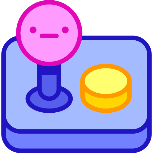 Joystick gamepad gaming technology icon Joystick gamepad gaming technology icon