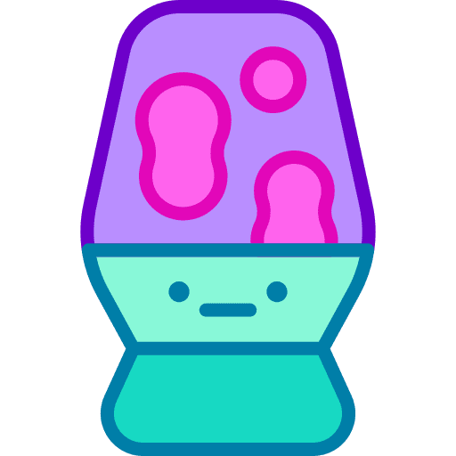 Lava lamp electronics illumination rocket icon Lava lamp electronics illumination rocket icon