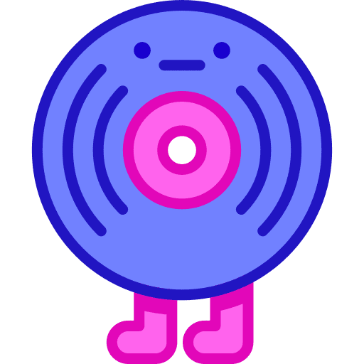 Lp disc music and multimedia smileys lp disc icon Lp disc music and multimedia smileys lp disc icon