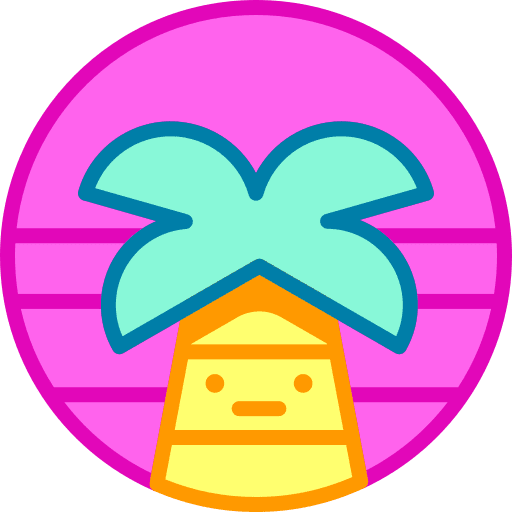 Palm tree palm tree smileys nature icon Palm tree palm tree smileys nature icon