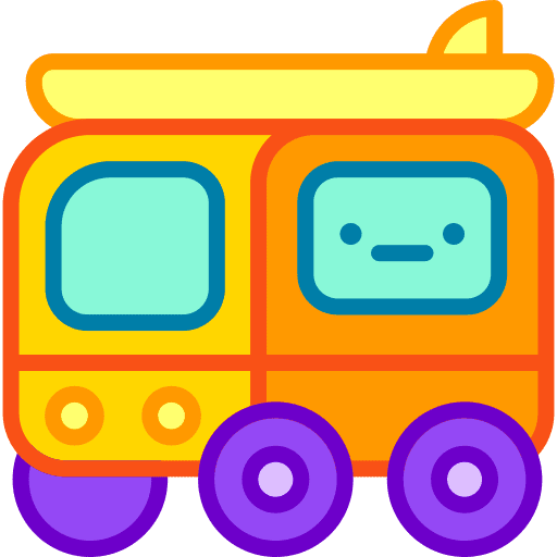 Camper van travel vehicle transportation icon Camper van travel vehicle transportation icon