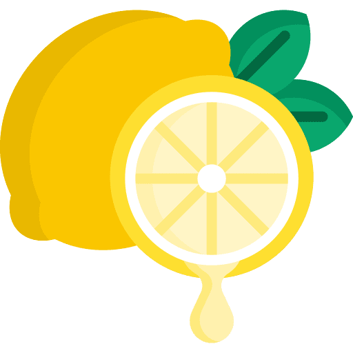 Lemon lemon dessert juice icon