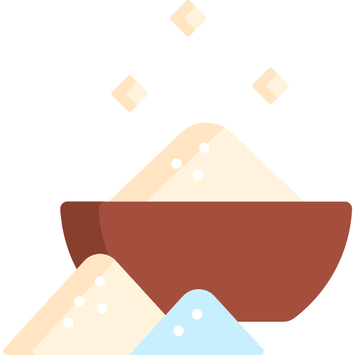 Salt condiment salt seasoning icon