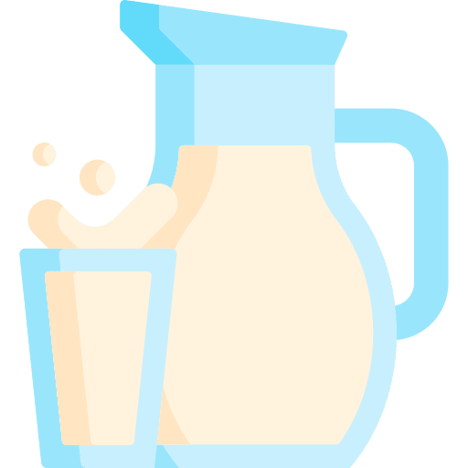 Milk jar breakfast beverage drink icon Milk jar breakfast beverage drink icon