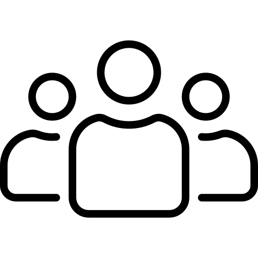 Groups groups about us lead icon