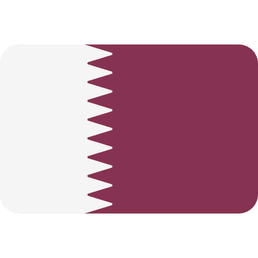 Qatar country world flag icon
