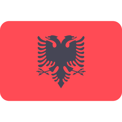 Albania country flags world icon