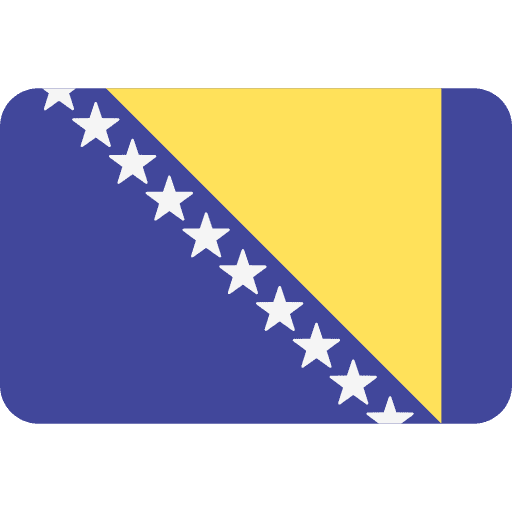 Bosnia and herzegovina world nation flags icon