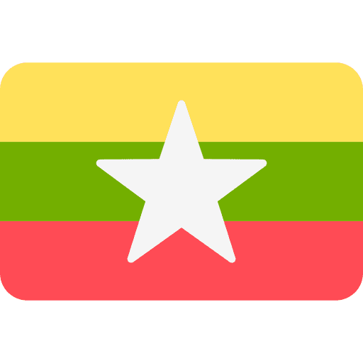 Myanmar flags nation myanmar icon