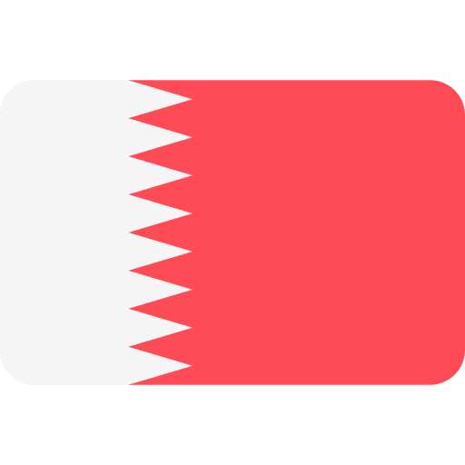 Bahrain world nation flags icon