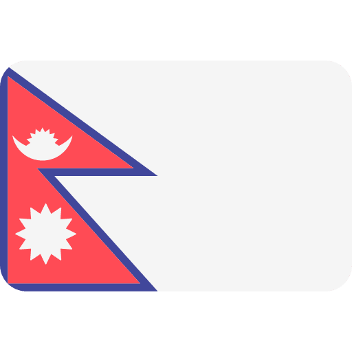 Nepal world nation flags icon