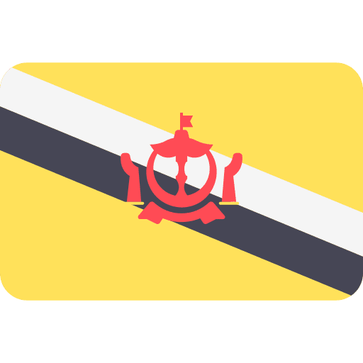 Brunei world country nation icon