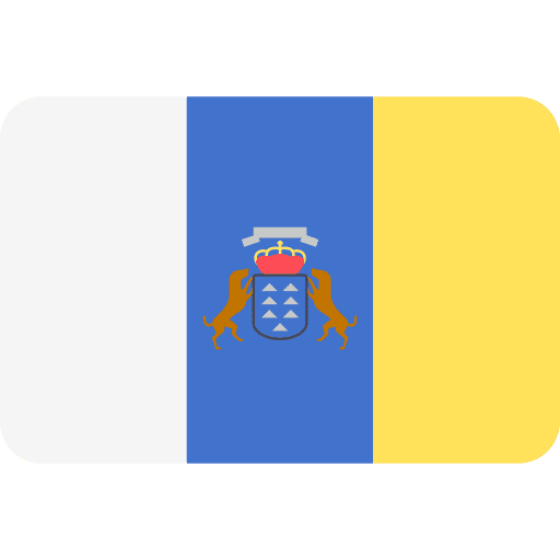 Canary islands flag region world icon