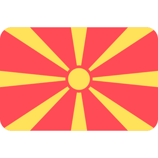 Republic of macedonia country republic of macedonia flags icon