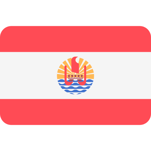 French polynesia flag country world icon