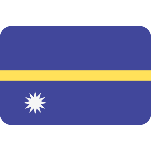 Nauru world country flag icon