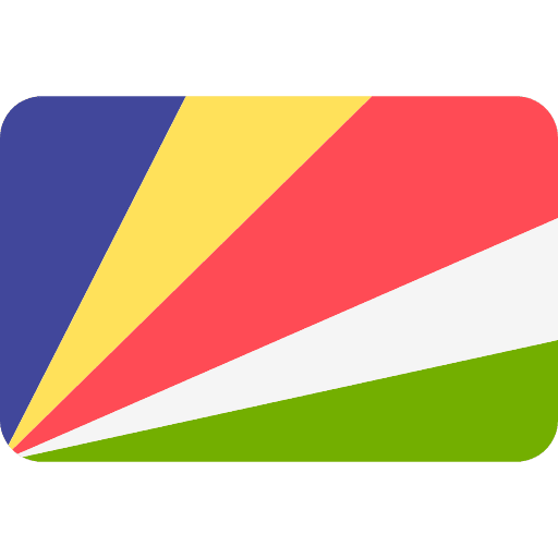 Seychelles country flags flag icon
