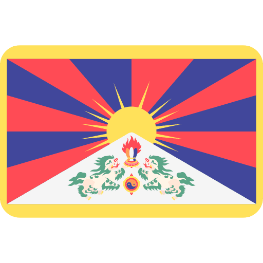 Tibet nation flag tibet icon