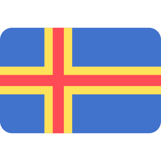 Aland islands nation aland islands flags icon