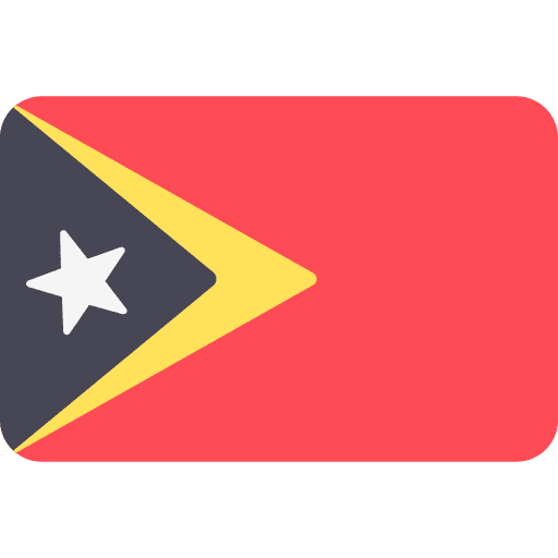 East timor flags east timor country icon