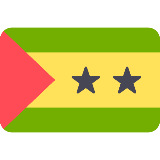 Sao tome and prince nation country flags icon